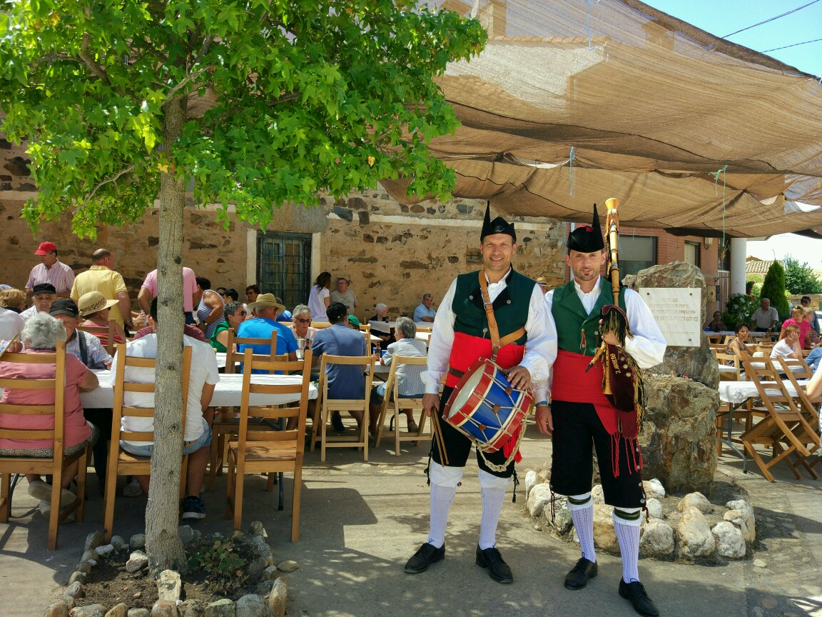 Gaiteros en eventos